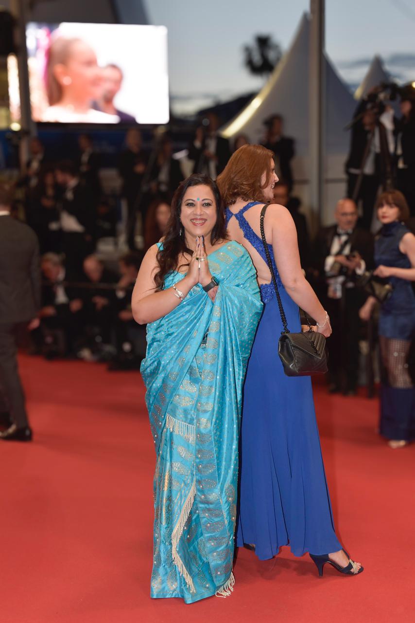 Renowned award-winning designer Sanjukta Dutta at the 77th Cannes Film Festival