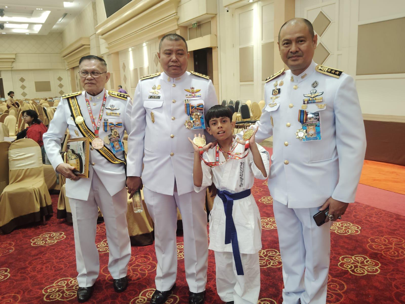 Wildaan Azzumar of Gaya wins two gold medals