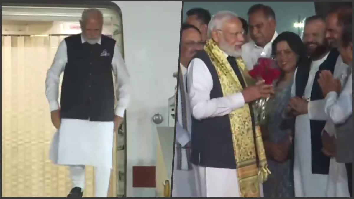 PM Modi returns to India