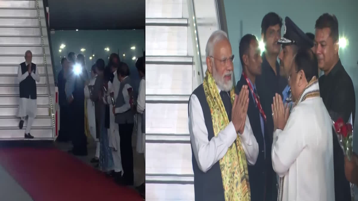 PM Narendra Modi returns to Delhi