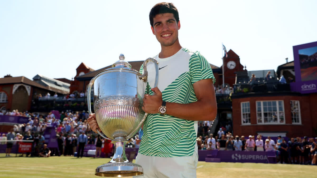 ATP Rankings  Carloz Alcaraz  ATP Rankings Latest  Queens Club Championship  Novak Djokovic  Wimbledon 2023  കാര്‍ലോസ് അല്‍കാരസ്  നൊവാക് ജോക്കോവിച്ച്  എടിപി റാങ്കിങ്  ക്വീന്‍സ് ക്ലബ് ചാമ്പ്യന്‍ഷിപ്പ്  വിംബിള്‍ഡണ്‍  ATP Rankings  Carloz Alcaraz  ATP Rankings Latest  Queens Club Championship  Novak Djokovic  Wimbledon 2023  കാര്‍ലോസ് അല്‍കാരസ്  നൊവാക് ജോക്കോവിച്ച്  എടിപി റാങ്കിങ്  ക്വീന്‍സ് ക്ലബ് ചാമ്പ്യന്‍ഷിപ്പ്  വിംബിള്‍ഡണ്‍