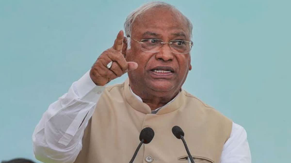 Congress chief Mallikarjun Kharge