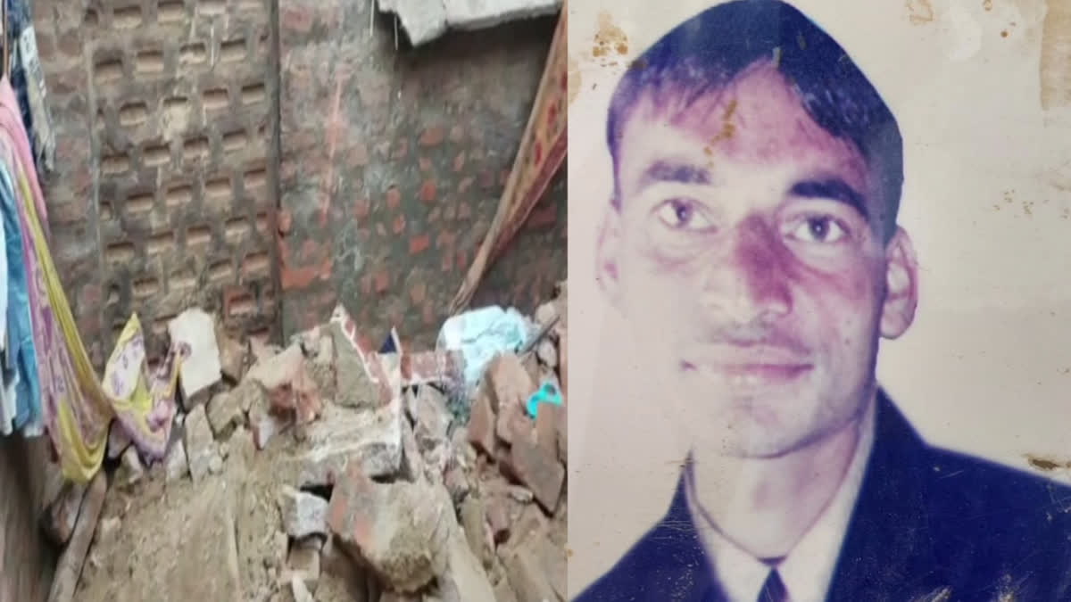 A young man died due to the collapse of the roof of the house late at night in bathinda