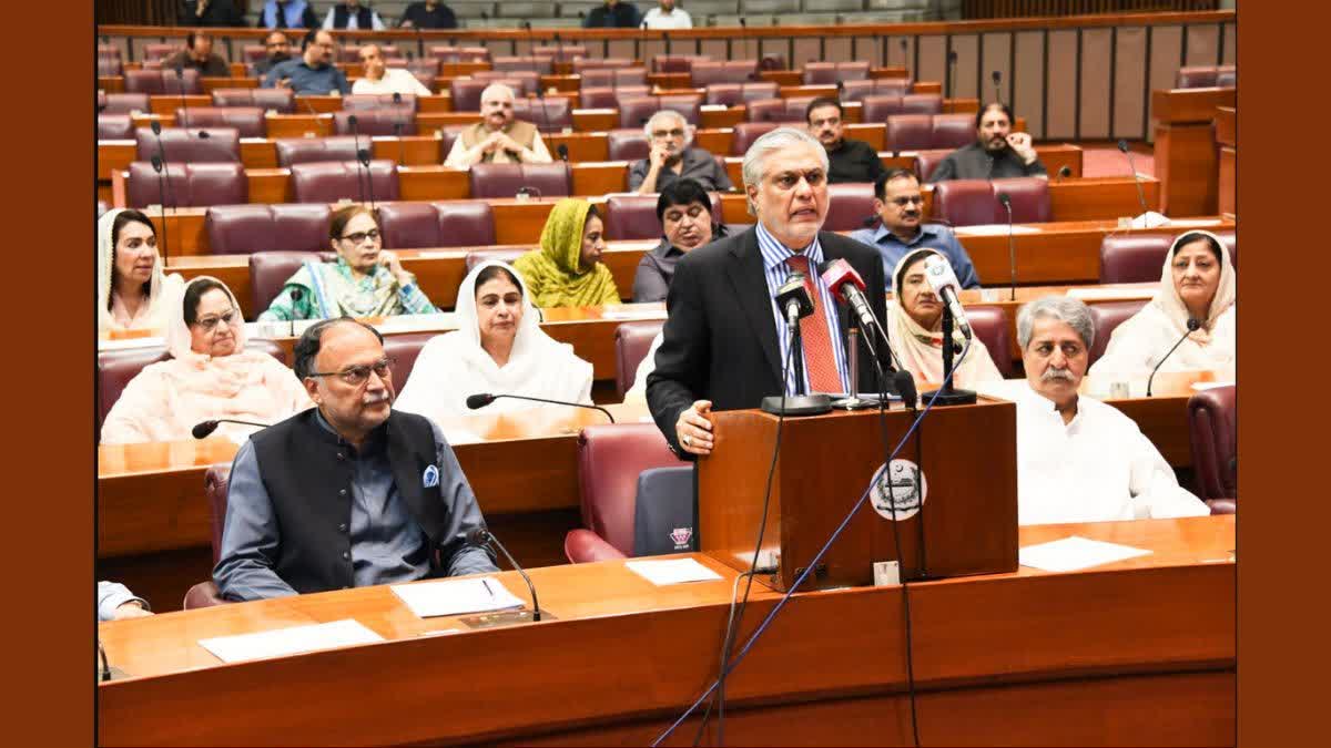 Pakistan's Parliament approves Rs 14 pts 48 trillion budget for 2023-24