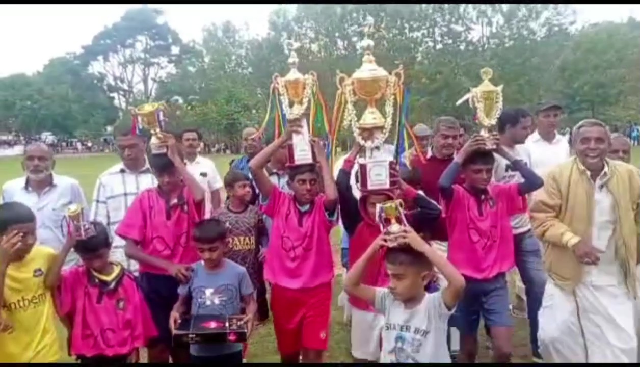 villagers held football tournament