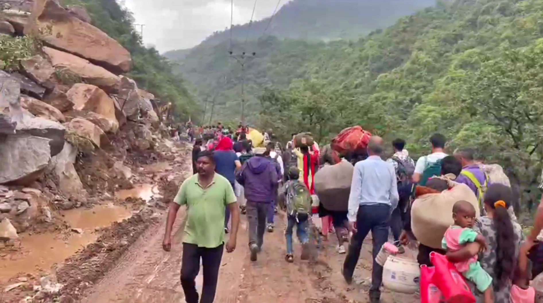 Damage Due To Rain In Himachal