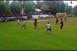 football match for the medical treatment