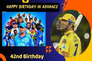 MS Dhoni 42nd Birthday