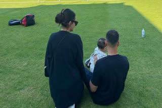 Sonam Kapoor and Anand Ahuja enjoy with son Vayu as he takes little steps on Lord's Cricket Ground