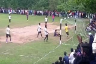 Villagers raise funds thorough football matches for kidney failure patient