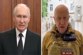 VLADIMIR PUTIN VS WAGNER YEVGENY PRIGOZHIN