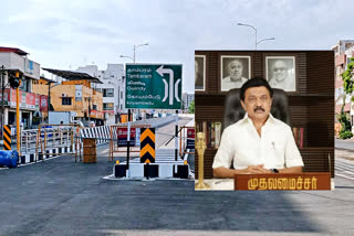 Chief Minister Stalin ordered the opening the Perungalathur flyover Small Industries Minister T M Anbarasan is going to inaugurate