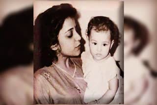 Childhood photo of Parineeti Chopra