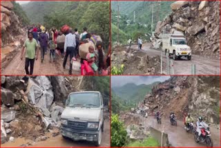 landslide on chandigarh manali highway