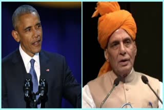 Rajnath Singh criticises former US President's remark on Indian Muslims