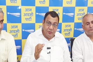 AAP Rajya Sabha MP Sushil Gupta