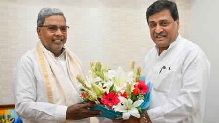 Ashok Chauhan met CM Siddaramaih