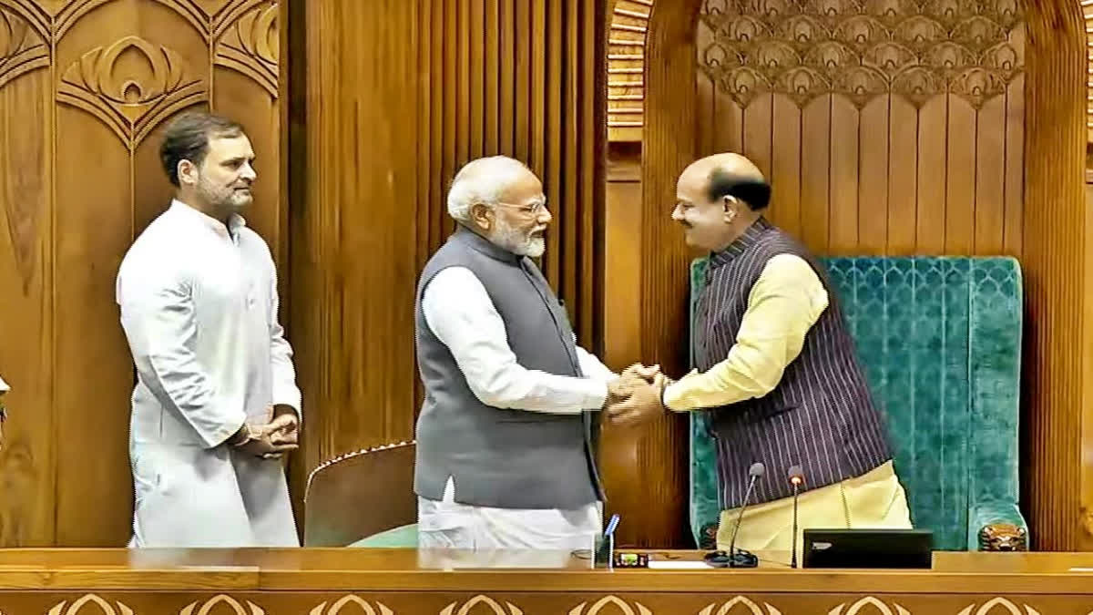 Om Birla Re-elected as Lok Sabha Speaker; PM Modi, Rahul Gandhi congratulate him