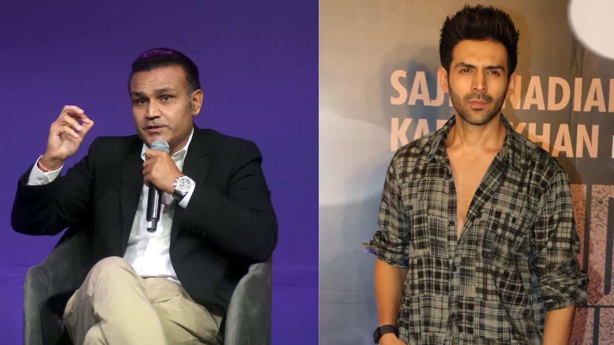 cricketer virender sehwag praises kartik aaryan starrer chandu champion