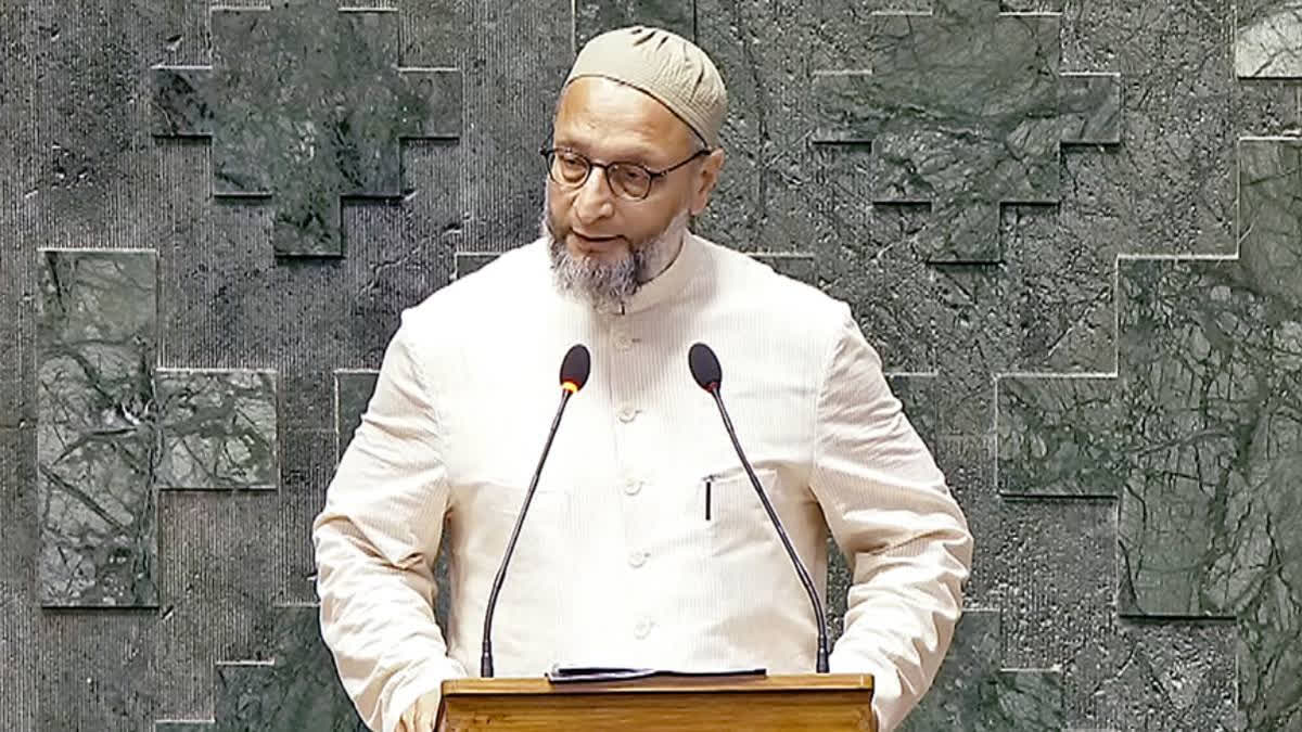 Jai Palestine Slogan Row: Complaints to Prez Demanding Owaisi's Disqualification; AIMIM MP Defiant