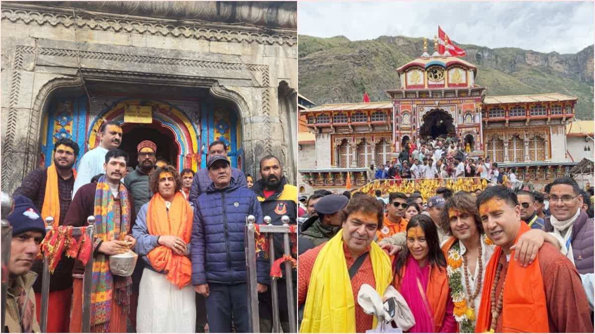 Bollywood singer Sonu Nigam reached Kedarnath Dham