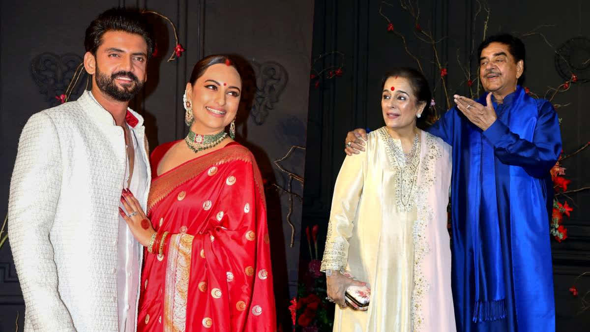 Shatrughan Sinha shares endearing moments from his daughter Sonakshi Sinha's wedding with Zaheer Iqbal. The inside videos from Sonakshi and Zaheer's wedding hint that the intimate ceremony was marked by overwhelming emotions. Sonakshi and Zaheer tied the knot on June 23 in Mumbai.