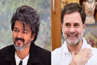 Actor Vijay-Rahul Gandhi