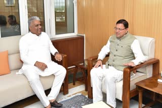 CM Dhami Met Union Ministe