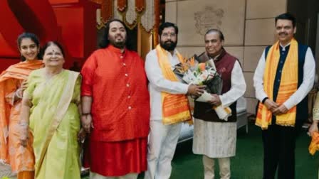 Mukesh Ambani met Chief Minister Eknath Shinde