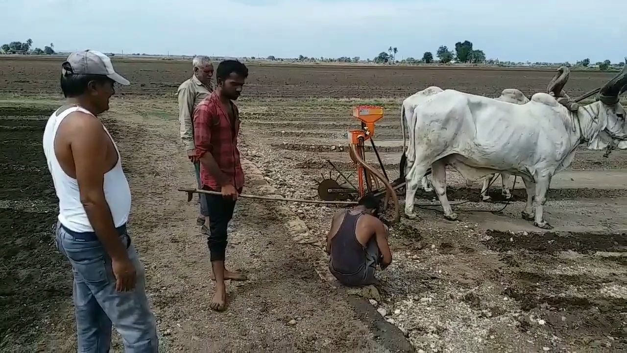 ચોમાસુ પાકોની વાવણીની કરી શરૂઆત