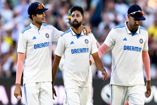 Shubman Gill, Mohammed Siraj and Harshit Rana