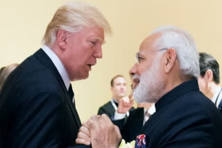 US President Donald Trump-PM Narendra Modi