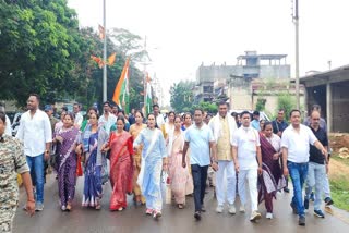Congress protests against rationalization