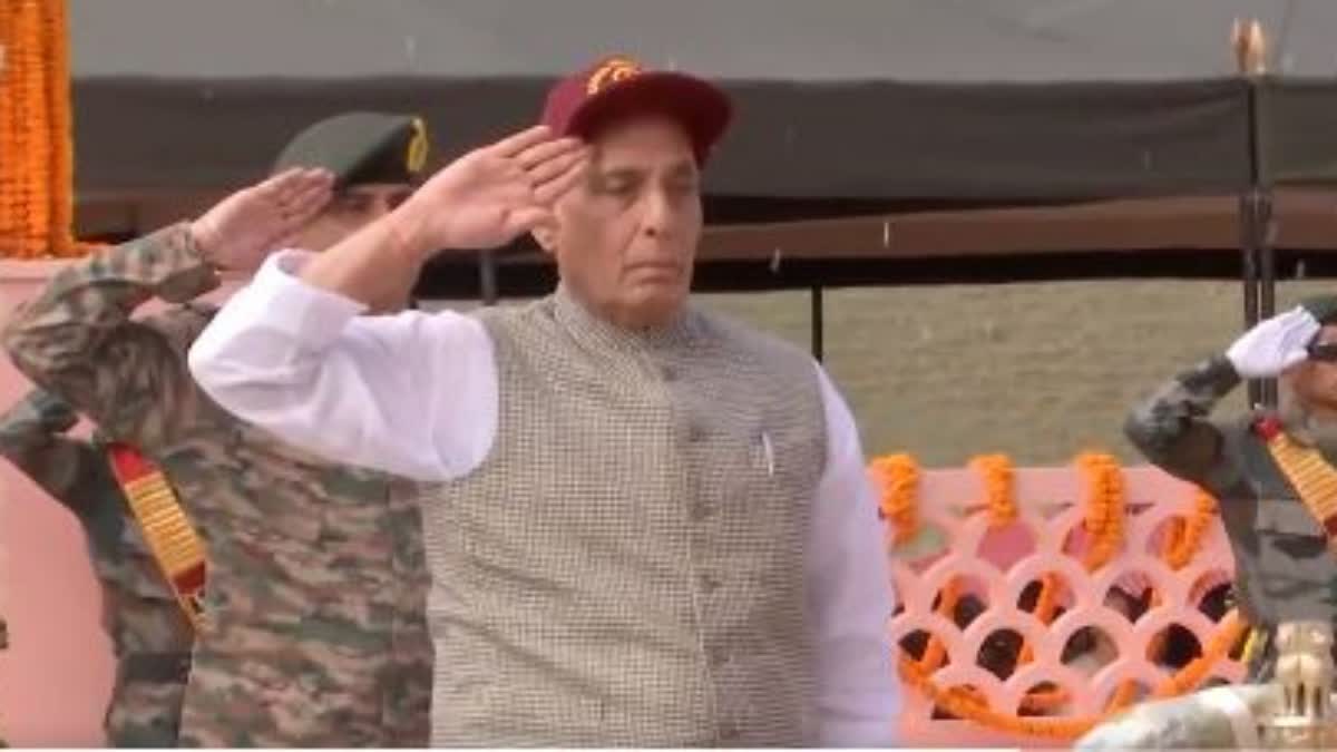 rajnath singh kargil