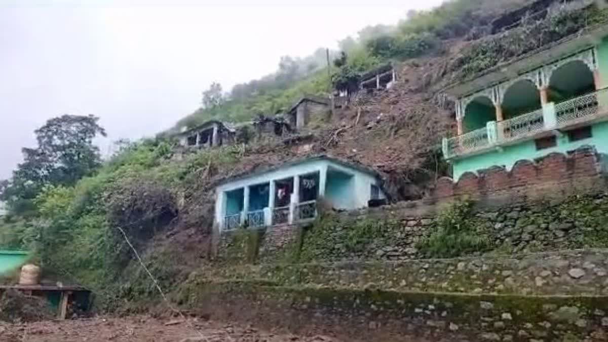 Landslide in Tehri