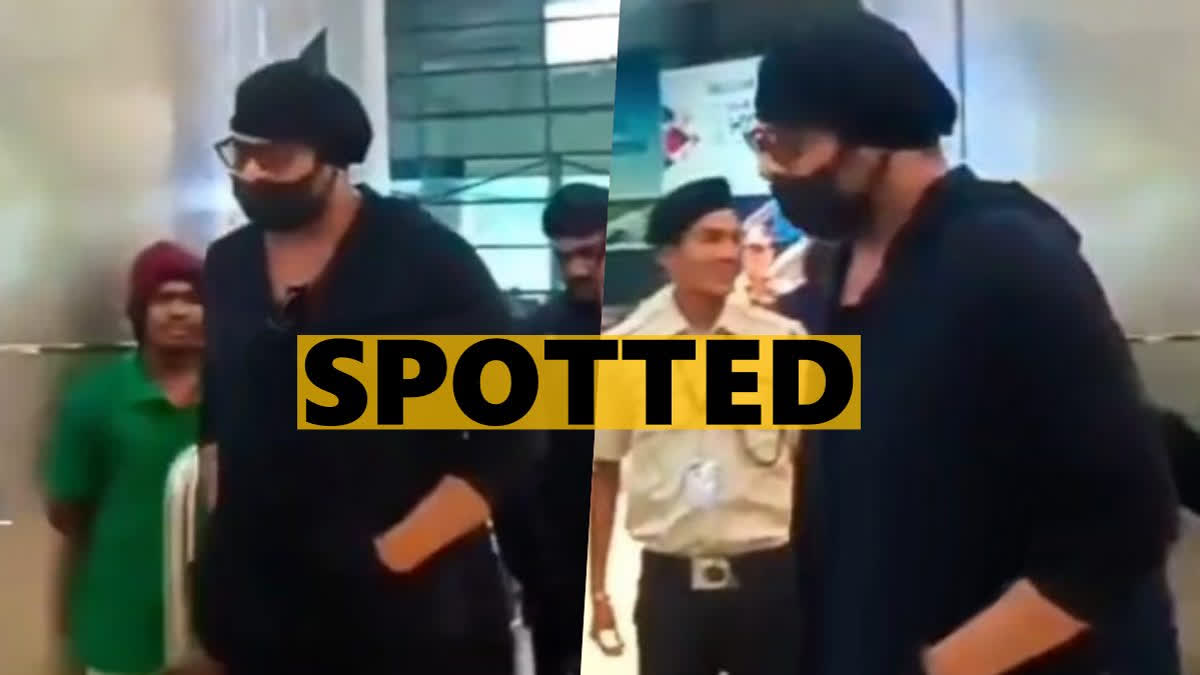 Prabhas has been making headlines since the release of the title video of his upcoming film, Kalki 2898 AD. The highly anticipated actor recently attended the film's launch event at San Diego Comic-Con and has now returned to his home in Hyderabad. Photographers spotted him at Hyderabad airport, where he arrived after spending 50 days in the United States.