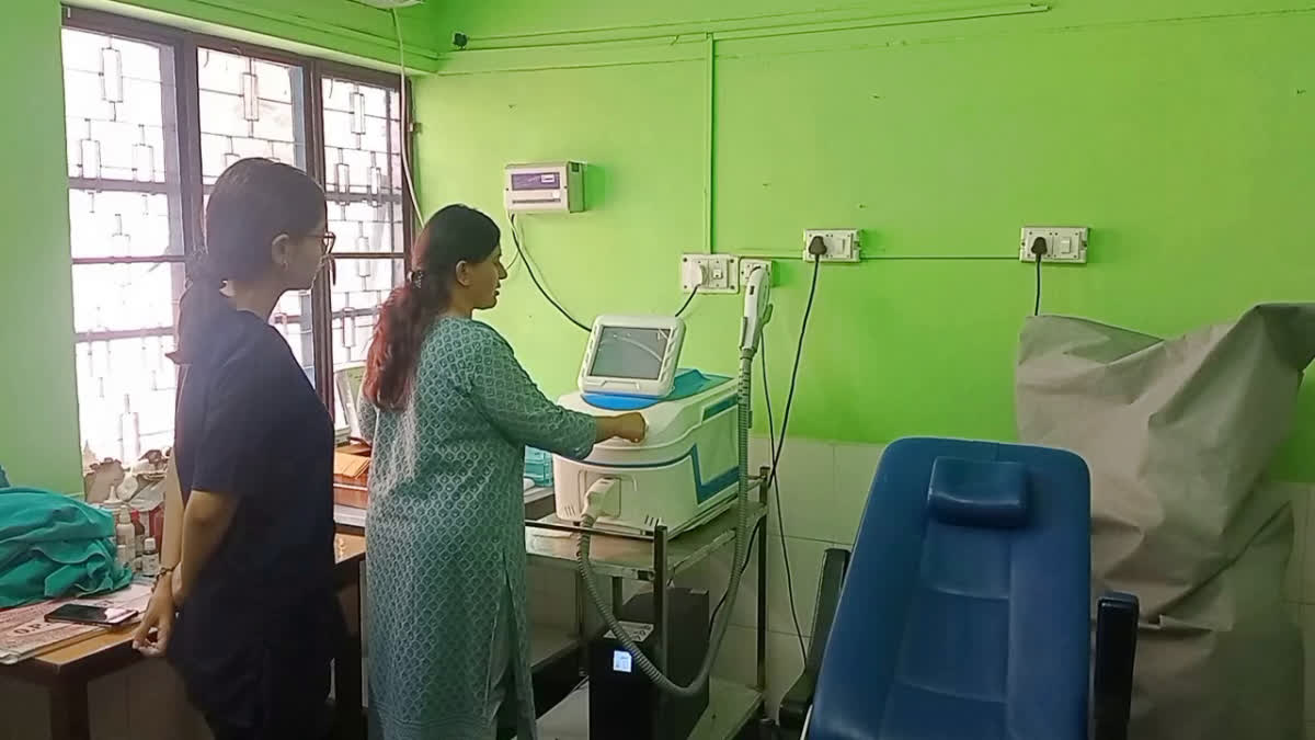 laser technology in Srinagar Base Hospital