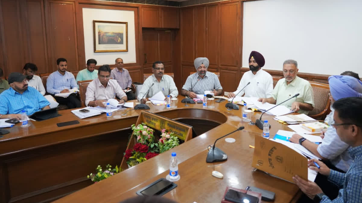 Punjab State Road Safety Council meeting