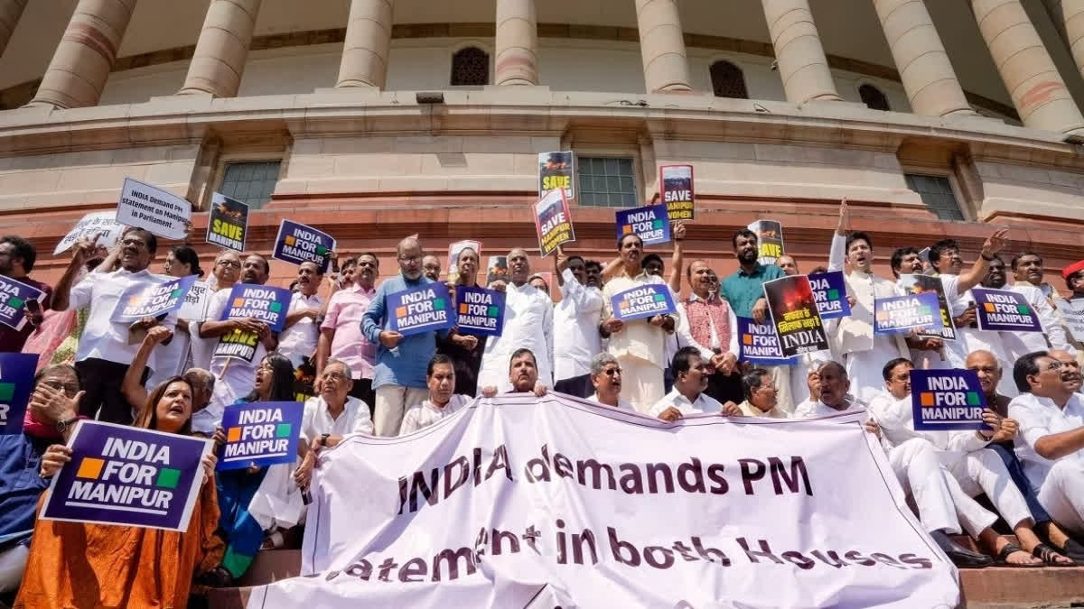 The Congress threw a moral challenge at all the Lok Sabha members saying they would have to take a personal position over the sufferings of the people in strife-torn Manipur when the House will debate and vote over the no-confidence motion moved by the grand old party against the Modi government on Wednesday.