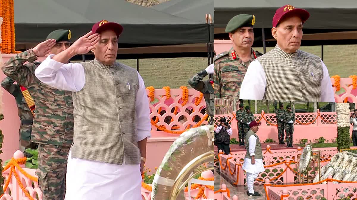 Ready to cross LOC says Rajnath singh on Kargil vijay divas