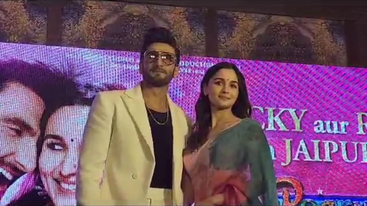 Ranveer Singh and Alia Bhatt in Jaipur