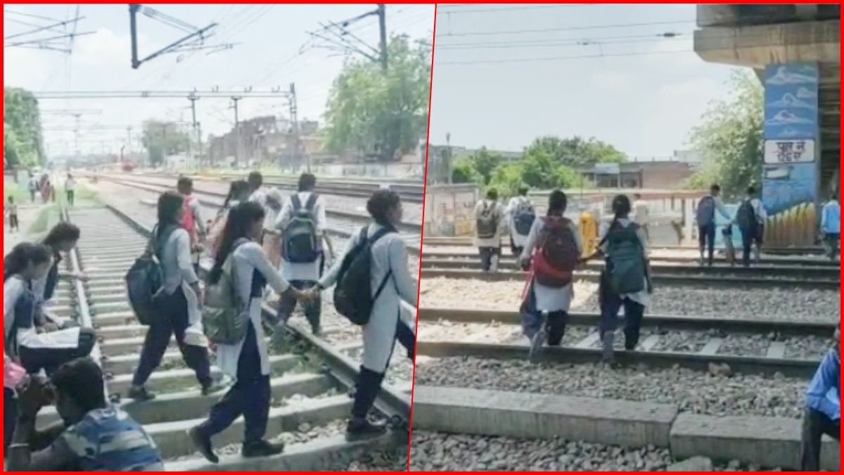 Panipat Railway Line Crossing