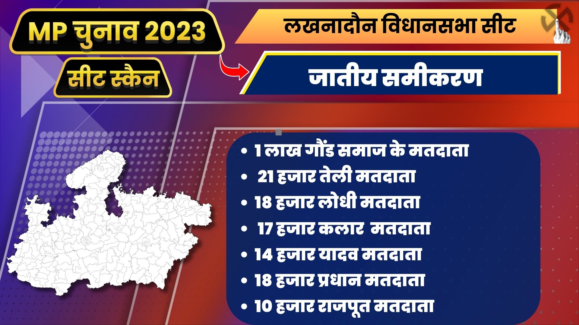 MP Seat Scan Lakhnadon