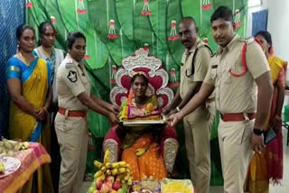 lady pc Seemantham Conducted In Police Station