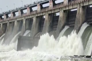 Moosi project flooded to heavy rains