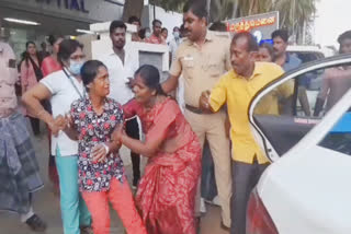 love marriage issues parents forcibly taken young woman with police help in kanyakumari