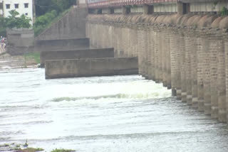 Water Flow to Barrages in A