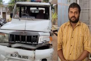 പൊലീസ് വാഹനം കടത്തിക്കൊണ്ടു പോയി  യുവാവ് അറസ്റ്റില്‍  Police Vehicle  Youth arrested in Police Vehicle stolen case  Police Vehicle stolen case  പാറശാല പൊലീസ്  പൊലീസ് വാഹനം കടത്തി  kerala news updates  latest news in kerala