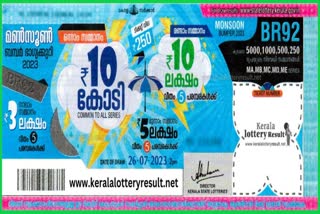 Kerala lottery  Kerala lottery result  monsoon bumper result  Kerala lottery result today  monsoon bumper  മൺസൂൺ ബമ്പർ  മൺസൂൺ ബമ്പർ റിസല്‍ട്ട്  കേരള ലോട്ടറി  മൺസൂൺ ബമ്പർ ഫലമറിയാം