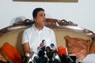 Harish Choudhary targets Hanuman Beniwal, says he protested for benefit of gravel maifa